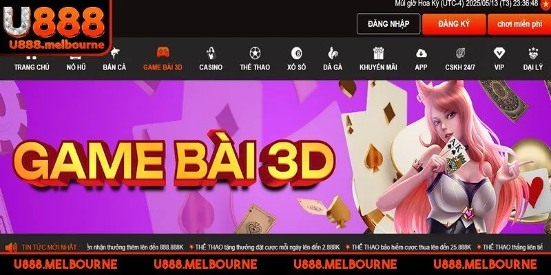 Chuyên mục game bài U888 đã khẳng định được vị thế của mình trong làng giải trí