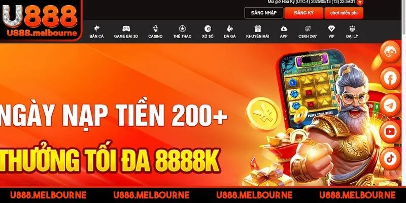 Giới thiệu U888 biết đến như một hệ thống cá cược trực tuyến hàng đầu