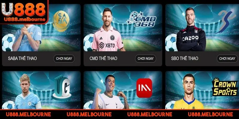 Thể thao U888 là điểm đến lý tưởng cho gamer đam mê thể thao