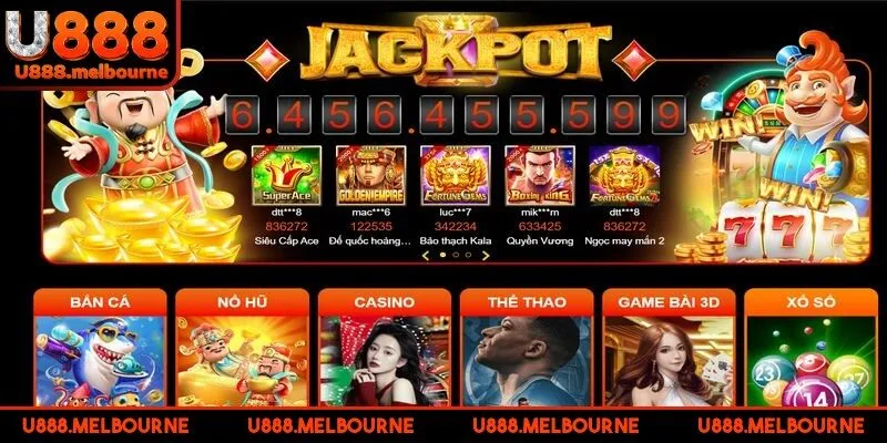 U888 luôn nỗ lực để mang đến kho game theo xu hướng mới